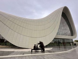 Azerbaijan, Baku - Heydar Aliyev Center