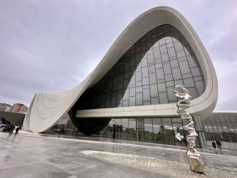 Azerbaijan, Baku - Heydar Aliyev Center