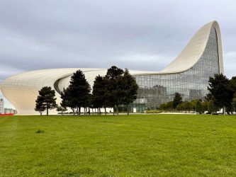 Azerbaijan, Baku - Heydar Aliyev Center
