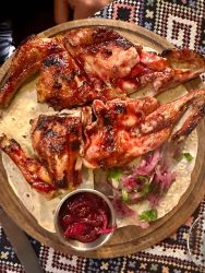 Azerbaijan, Baku - Chicken mangal barbeque