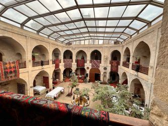 Azerbaijan, Baku - Old Caravanserai "Mugham Club"