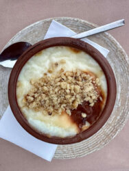 Türkiye, Ürgüp - Rice pudding