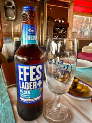 Türkiye, Çanakkale - Efes beer
