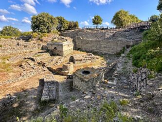 Türkiye, Çanakkale - The legendary ancient city of Troy