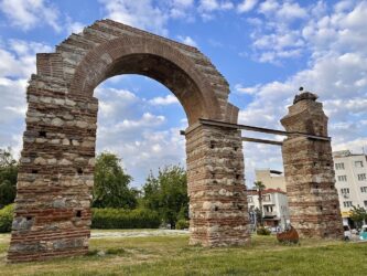Türkiye, Selçuk - The Byzantine Aqueduct