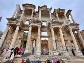Türkiye, Ephesus - Ephesus Archaeological Site, The Library of Celsus