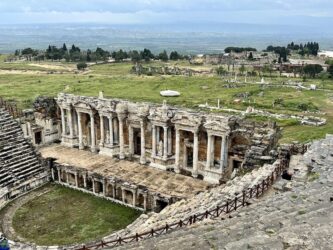 Türkiye, Pamukkale - Hierapolis Ancient Theater