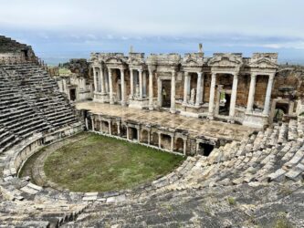 Türkiye, Pamukkale - Hierapolis Ancient Theater