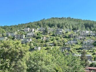 Türkiye, Kayaköy - Abandoned Greek ghost town