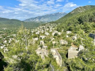 Türkiye, Kayaköy - Abandoned Greek ghost town