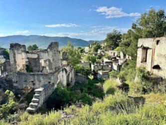 Türkiye, Kayaköy - Abandoned Greek ghost town