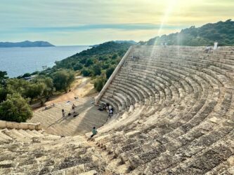 Türkiye, Kas - The Antiphellos Ancient Theatre