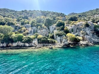Türkiye, Kekova - Sunken City