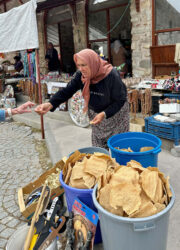 Türkiye, Beyşehir - Market at Eşrefoğlu Mosque