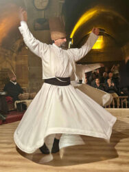 Türkiye, Nevşehir - Whirling Dervish ceremony