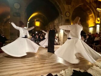 Türkiye, Nevşehir - Whirling Dervish ceremony