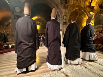 Türkiye, Nevşehir - Whirling Dervish ceremony